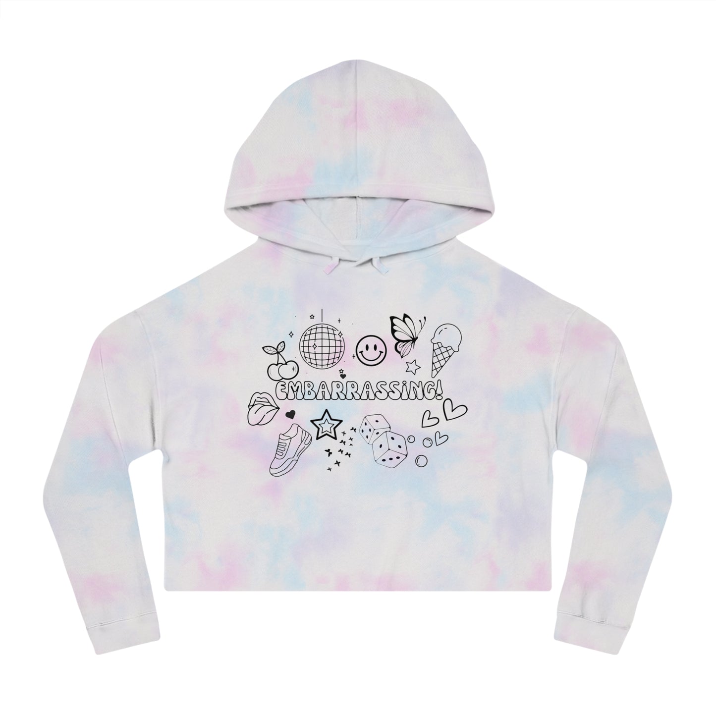 Embarrassing! Crop Hoodie