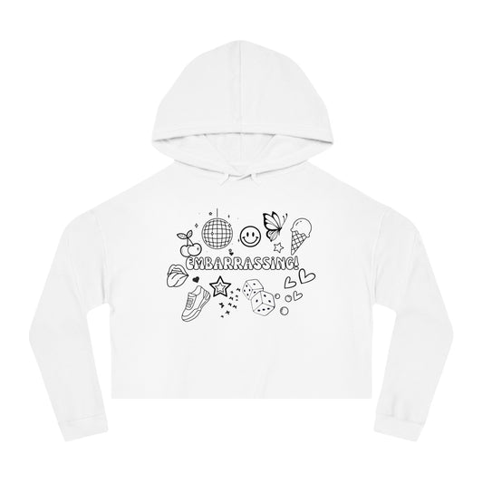 Embarrassing! Crop Hoodie